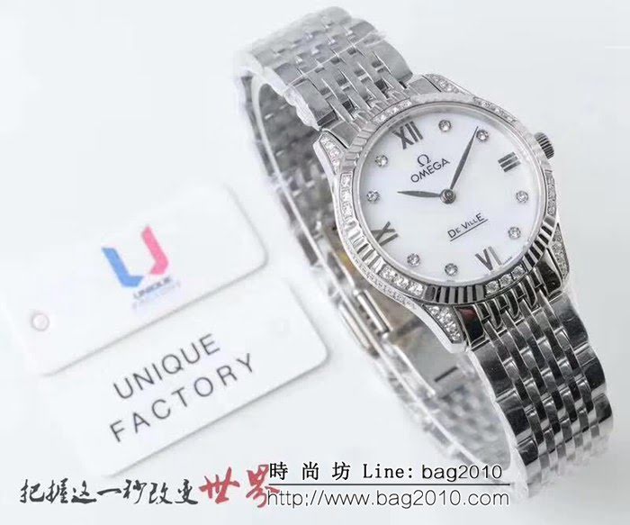 歐米茄OMEGA 名典系列 2018新款真貝殼高端女表 WSS2118